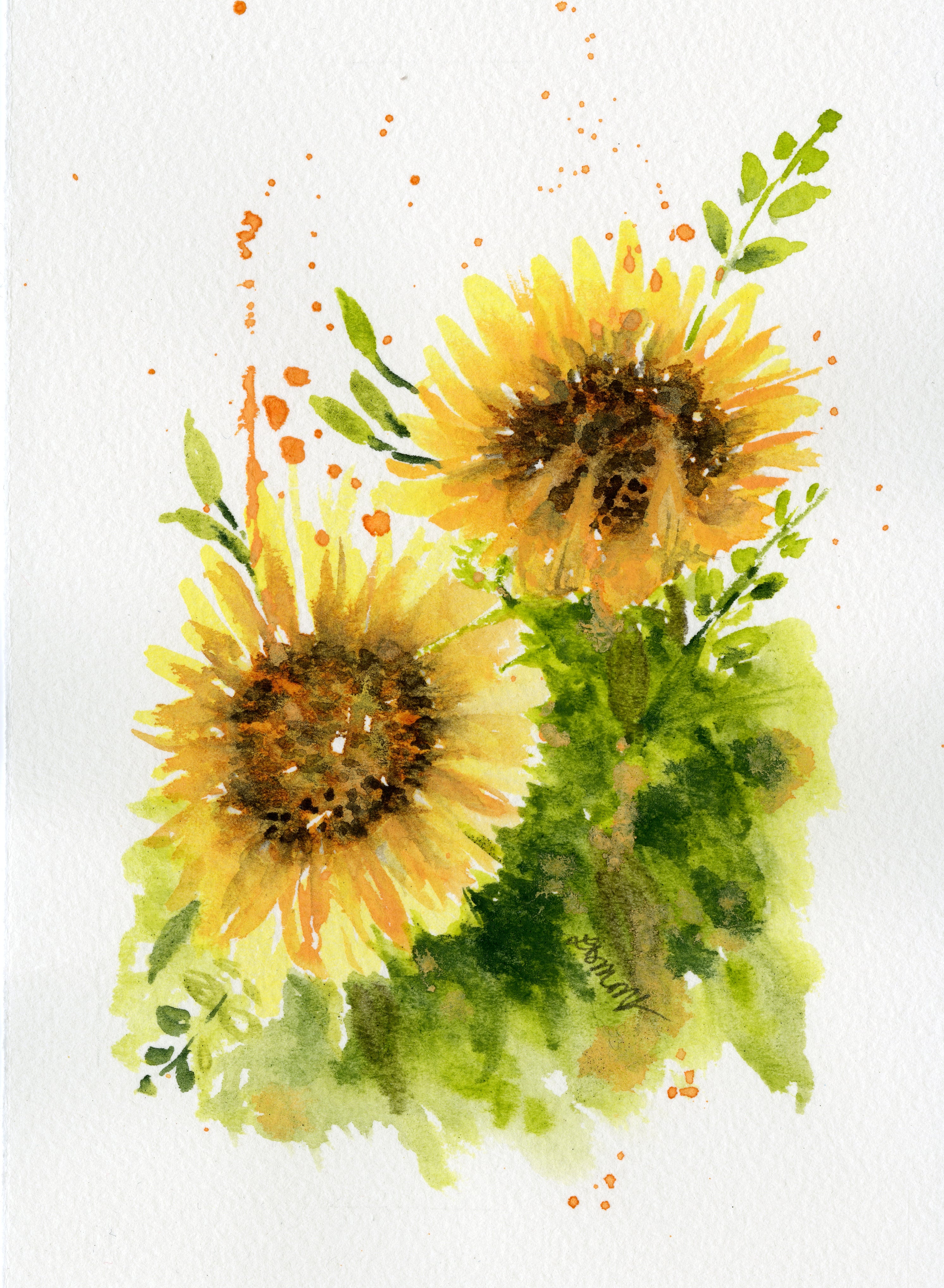 2 Sunflowers