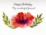 Load image into Gallery viewer, Happy Birthday My Wonderful Friend 2
