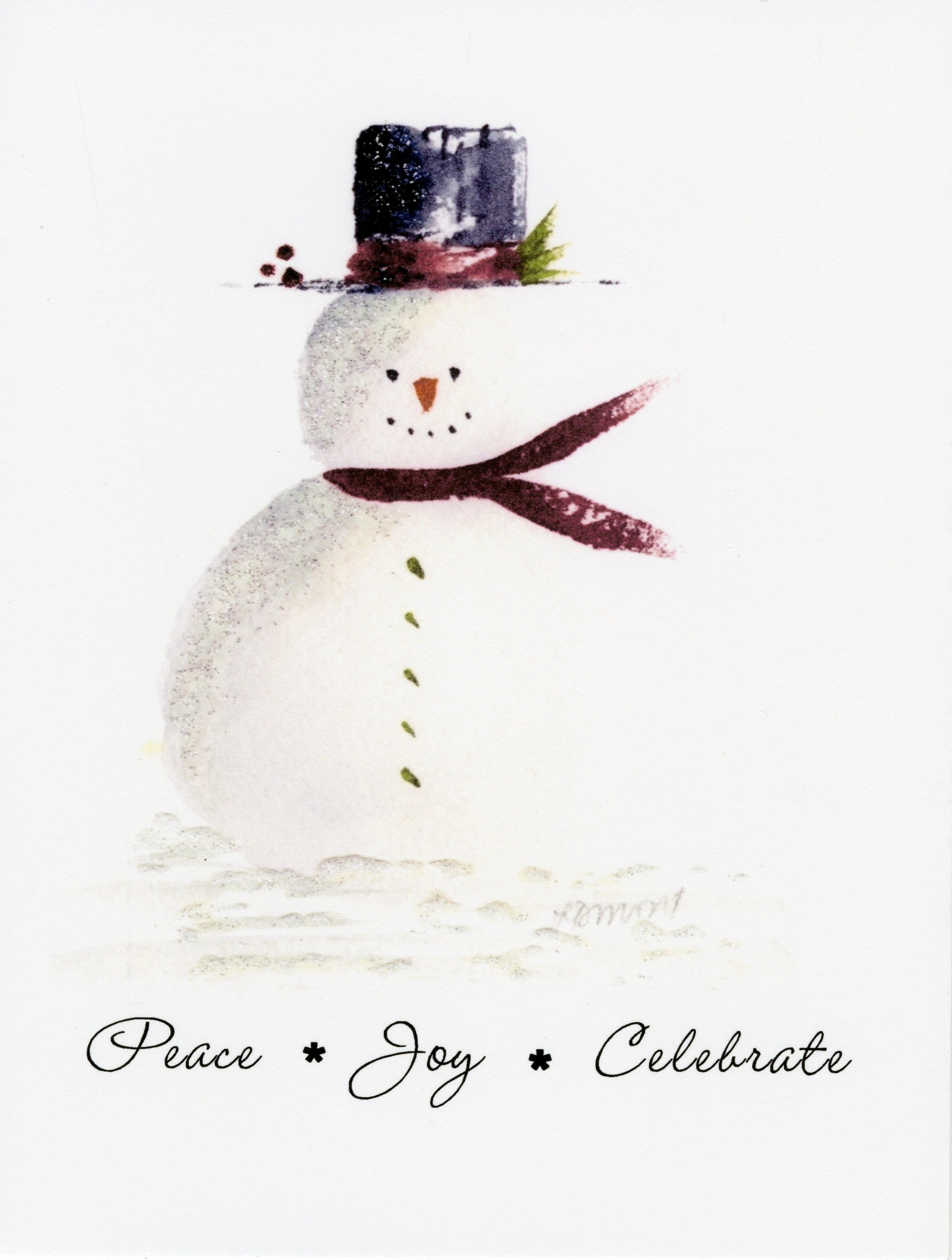 Snowman with Sentiment