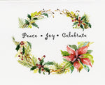 Load image into Gallery viewer, Holiday Wreath with Sentiment
