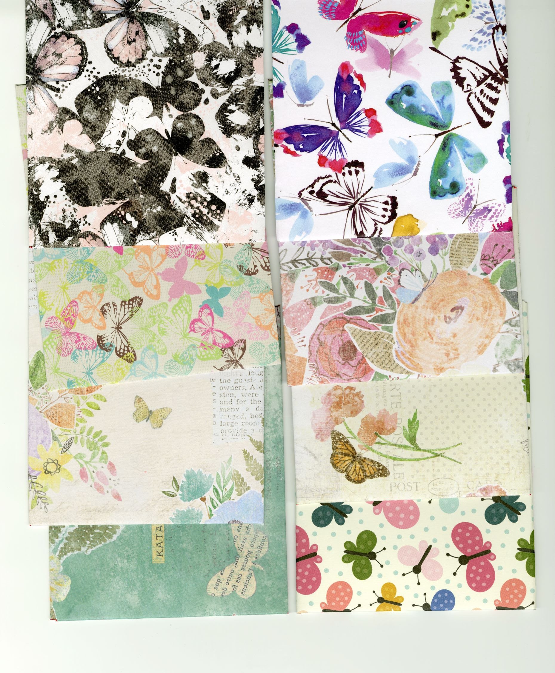 Butterfly 5-Pack Assortment w/Handmade Butterfly Envelopes