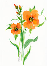 Load image into Gallery viewer, Orange Flowers
