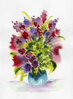 Load image into Gallery viewer, Purple Abstract Bouquet
