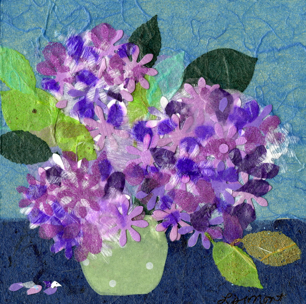 Purple Hydrangeas