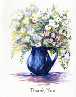 Load image into Gallery viewer, Thank You Blue Pitcher
