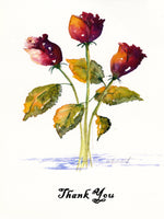 Load image into Gallery viewer, Thank You - Roses
